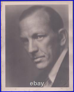 Sir Noel Coward Autographed Inscribed Photograph 1933