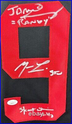 Skeet Lillard Kennedy triple autographed signed inscribed Scream Jersey JSA COA Skeet Lillard Kennedy triple autographed signed inscribed Scream Jersey JSA COA