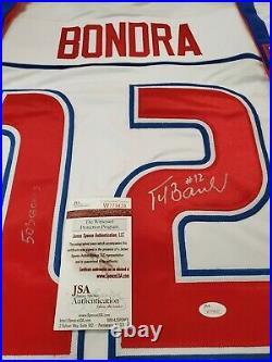 Slovakia Peter Bondra Autographed Signed Inscribed Jersey Jsa Coa