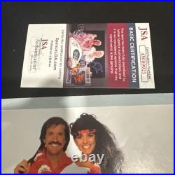 Sonny Bono Performer Signed Autographed 8x10 Photo JSA COA Inscribed Rare
