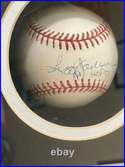 Stacks Of Plaques Reggie Jackson Signed Baseball Shadow Box Inscribed Autograph Stacks Of Plaques Reggie Jackson Signed Baseball Shadow Box Inscribed Autograph