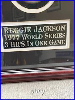Stacks Of Plaques Reggie Jackson Signed Baseball Shadow Box Inscribed Autograph Stacks Of Plaques Reggie Jackson Signed Baseball Shadow Box Inscribed Autograph