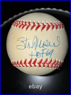 Stan Musial PSA DNA Autograph Signed Baseball Inscribed HOF 69 Rare