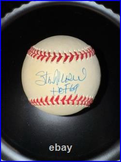Stan Musial PSA DNA Autograph Signed Baseball Inscribed HOF 69 Rare