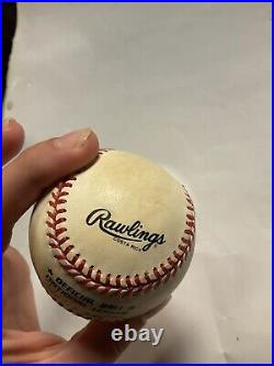 Stan Musial Signed Rawlings Baseball Autograph The Man Inscribed Vintage