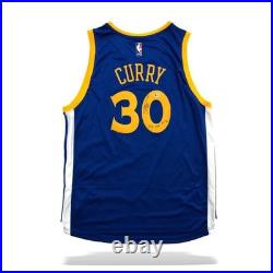 Stephen Curry Signed Inscribed B2b MVP 15-16 Warriors Jersey BAS COA Autograph