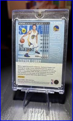 Stephen Curry Signed/ Inscribed CHEF 2021-22 Panini Hoops Basketball SLAM #193