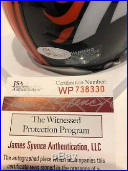 Steve Atwater Autographed Signed Inscribed Denver Broncos Mini Helmet Jsa Coa