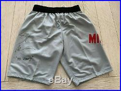 Stipe Miocic autographed signed inscribed trunks UFC The Champ PSA COA