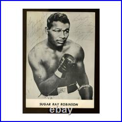 Sugar Ray Robinson Autographed Signed Inscribed 5x7 Photo (JSA LOA #ZZ35476)