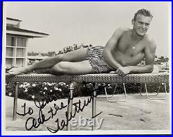 TAB HUNTER Signed PHOTO 8x10 AUTOGRAPH INSCRIBED DAMN YANKEES