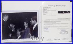 TED KENNEDY Signed To Joe. Inscribed Autograph 8x10 Photograph JSA? LOA