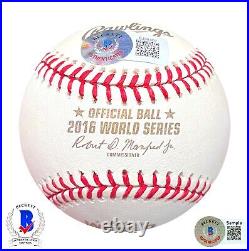 TIM BUSS? Chicago Cubs Signed 2016 World Series Baseball Autograph inscribed