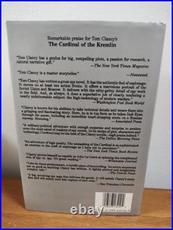 TOM CLANCY Signed CLEAR AND PRESENT DANGER Hardcover Autographed 1st Edition HC TOM CLANCY Signed CLEAR AND PRESENT DANGER Hardcover Autographed 1st Edition HC