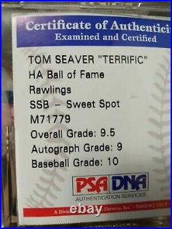 TOM SEAVER INSCRIBED withNICKNAME & GRADED SIGNED/AUTOGRAPHED BASEBALL RARE