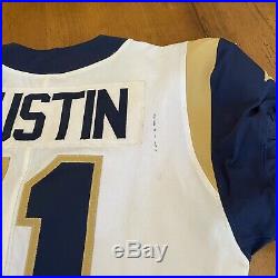 Tavon Austin Signed Autographed 2017 Game Used / Worn LA Rams Jersey Inscribed