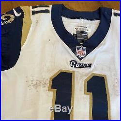 Tavon Austin Signed Autographed 2017 Game Used / Worn LA Rams Jersey Inscribed