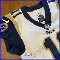 Tavon Austin Signed Autographed 2017 Game Used / Worn LA Rams Jersey Inscribed