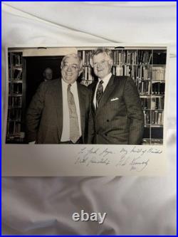 Ted Kennedy Signed & Inscribed Photograph (1992) Personal Dedication to Labor