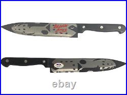 Ted White autographed signed inscribed knife Friday The 13th PSA COA Jason 4