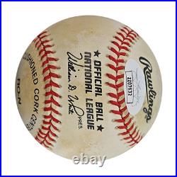 Teddy Kollek Autograph Signed Inscribed ONL Baseball (JSA LOA #ZZ07632)