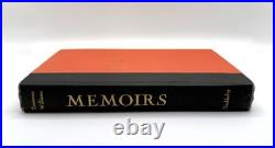 Tennessee Williams Signed Inscribed Memoirs 1975 Doubleday Hardcover Autograph