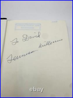 Tennessee Williams Signed Inscribed Memoirs 1975 Doubleday Hardcover Autograph
