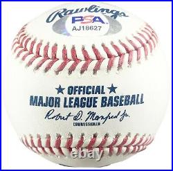 Terry Francona signed baseball autographed inscribed MOY Cleveland Indians PSA