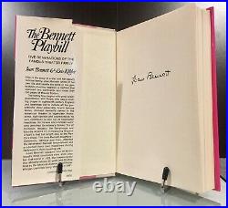 The Bennett Playbill SIGNED by Actress JOAN BENNETT Memoirs