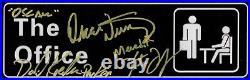 The Office cast autographed signed inscribed door sign JSA Meredith Oscar Packer