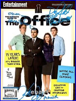 The Office cast autographed signed inscribed magazine JSA Meredith Oscar Packer