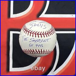 The Sandlot Movie Cast Signed OMLB Baseball Autographed 8 Sigs Inscribed Beckett