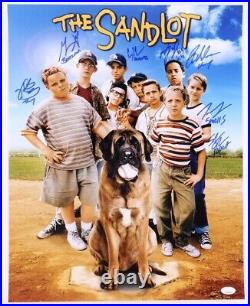 The Sandlot Signed Autographed Inscribed 16x20 Photo Full Cast 8 Sigs JSA COA