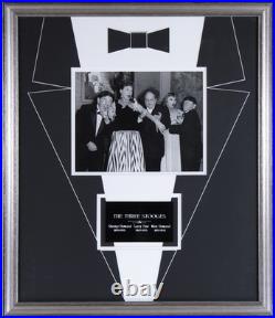 The Three Stooges Autographed Inscribed Photograph With Co-signers