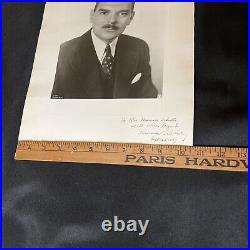 Thomas E. Dewey Signed Photograph Inscribed to Mrs. Marion Shulte 1947