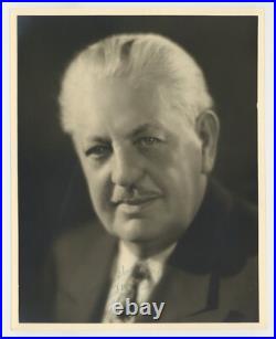 Thurston Hall 1950 American Actor Hand Signed Inscribed DW 8x10 Portrait Photo