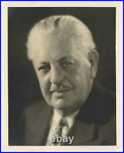 Thurston Hall 1950 American Actor Hand Signed Inscribed DW 8x10 Portrait Photo