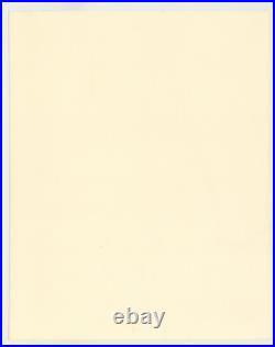 Thurston Hall 1950 American Actor Hand Signed Inscribed DW 8x10 Portrait Photo