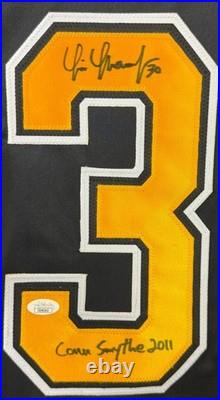Tim Thomas autographed signed inscribed jersey NHL Boston Bruins JSA COA