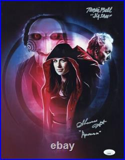 Tobin Bell Shawnee Smith autographed signed inscribed 11x14 Saw Jigsaw JSA COA