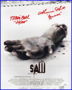 Tobin Bell Shawnee Smith autographed signed inscribed 11x14 Saw Jigsaw JSA COA