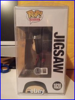 Tobin Bell Signed Jigsaw Funko Pop 1820 Saw Autograph Beckett COA Inscribed