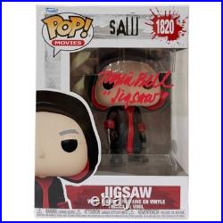 Tobin Bell autographed signed inscribed Jigsaw Funko Pop #1820 JSA COA SAW