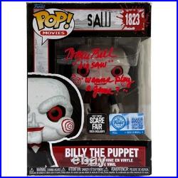 Tobin Bell autographed signed inscribed Jigsaw Funko Pop #1823 JSA SAW Exclusive