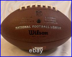 Tom Brady SB 36 MVP Inscribed Autographed Signed NFL Football Super Bowl GOAT