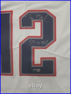 Tom Brady Signed Autograph Patriots Nike on Field Jersey WithCOA SB MVP Inscribed