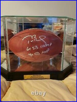 Tom Brady Signed Autographed Inscribed SB Football
