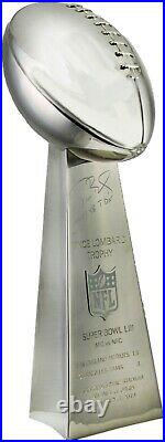 Tom Brady Signed Autographed Super Bowl 53 Trophy Inscribed Most SB TD's TRISTAR