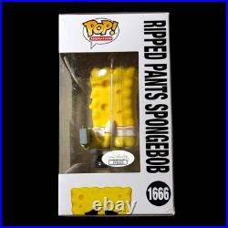 Tom Kenny Signed Inscribed SpongeBob Funko Pop #1666 JSA COA Autograph