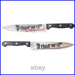 Tom Morga autographed signed inscribed knife Friday The 13th JSA Witness